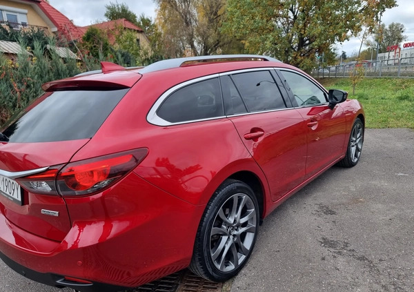 Mazda 6 cena 59900 przebieg: 188000, rok produkcji 2015 z Pruszków małe 631